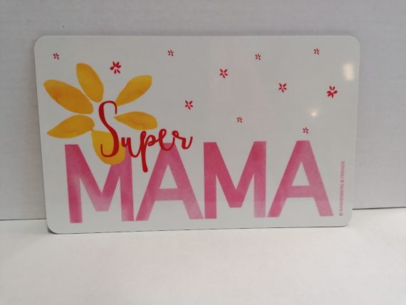 Frühstücksbrettchen "Super Mama"