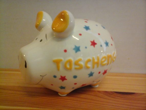 Sparschwein Taschengeld