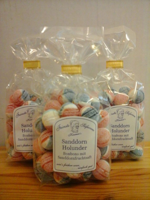 Sanddorn Holunder Bonbons