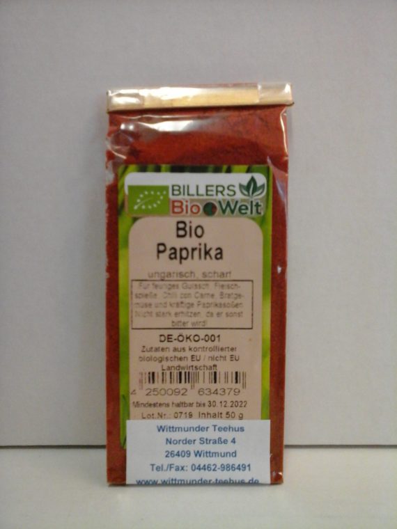 Paprika scharf