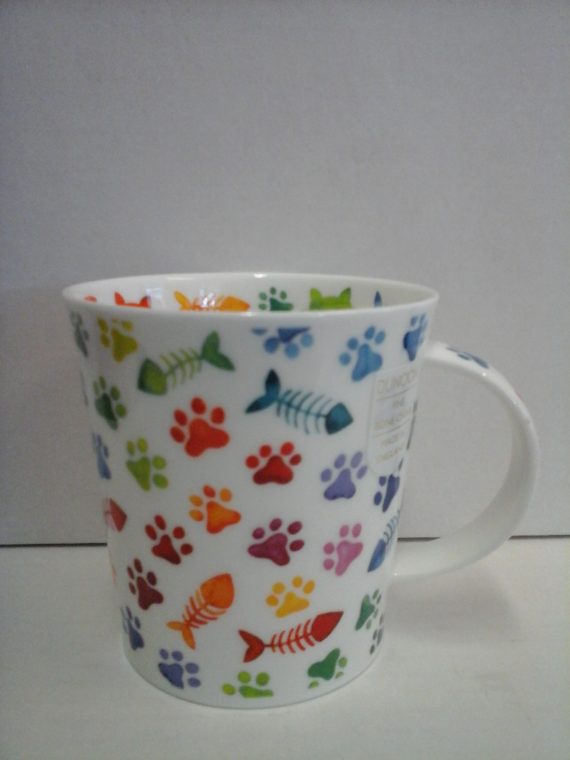 Dunoon Becher Lomond Pawprints Katze