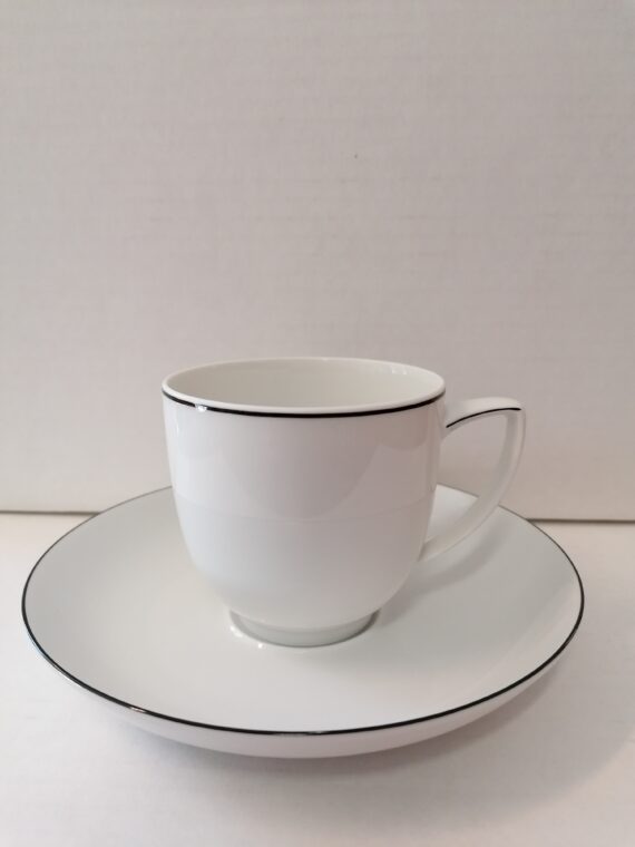 Tettau Champs Elysees Classique Noir Kaffeetasse