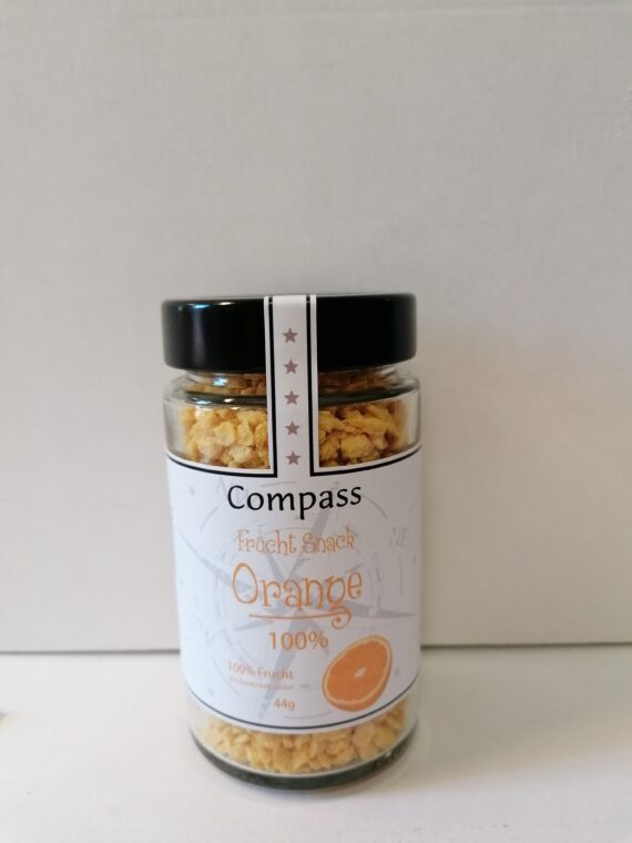 Kleines Glas Orange