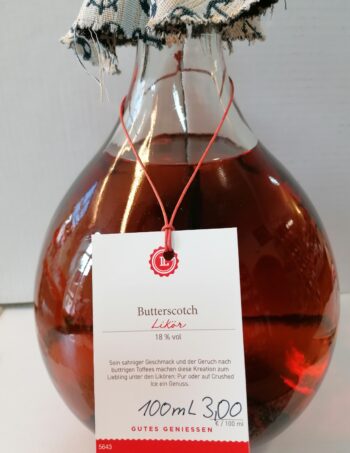 Butterscotch Likör 18% Vol.