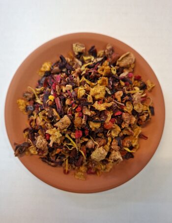 Früchtetee Sanddorn-Himbeer