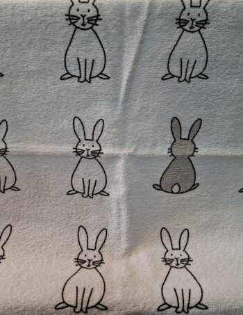 Frottee Handtuch Hasenschule