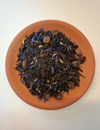 Schwarzer Tee Caffee Latte